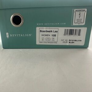 REVITALIGN Boardwalk Lea Shoes - Blush